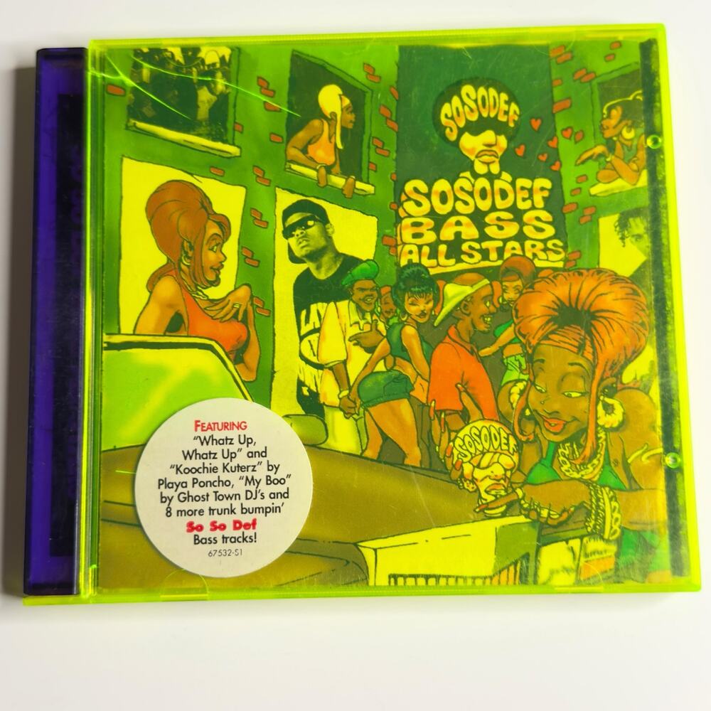 So So Def Bass All-Stars CD 1996 Columbia Records Hip Hop Miami Bass Compilation